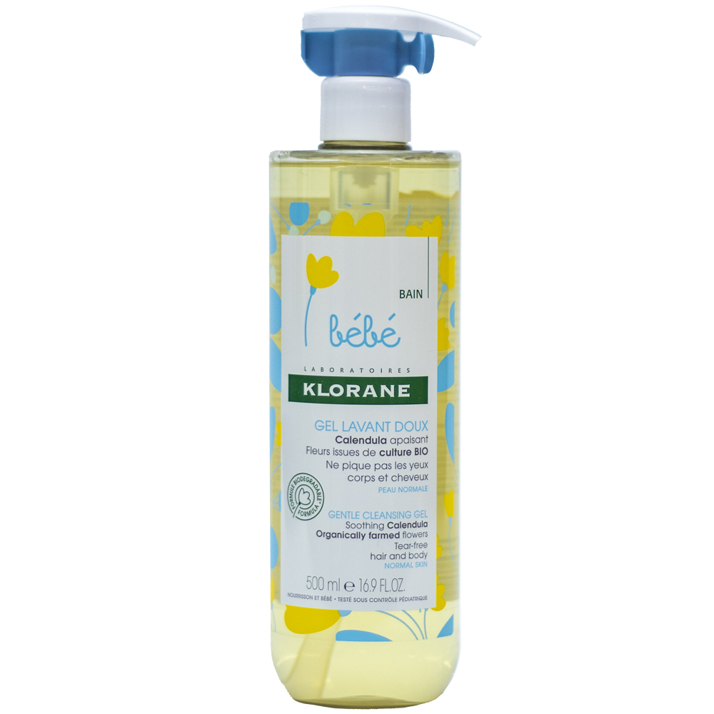 Klorane Baby Gentle Foaming Gel for Body and Hair 